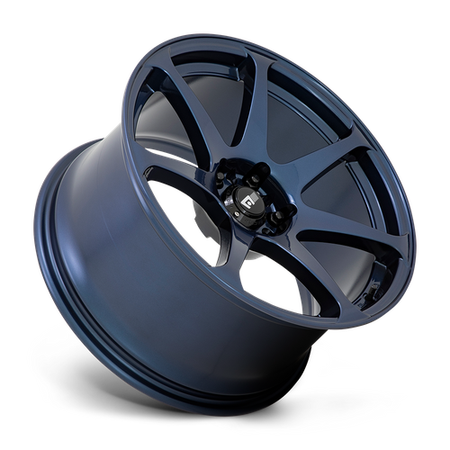 18x9.5 Motegi MR154 BATTLE Midnight Blue Wheel 5x4.5 (15mm)