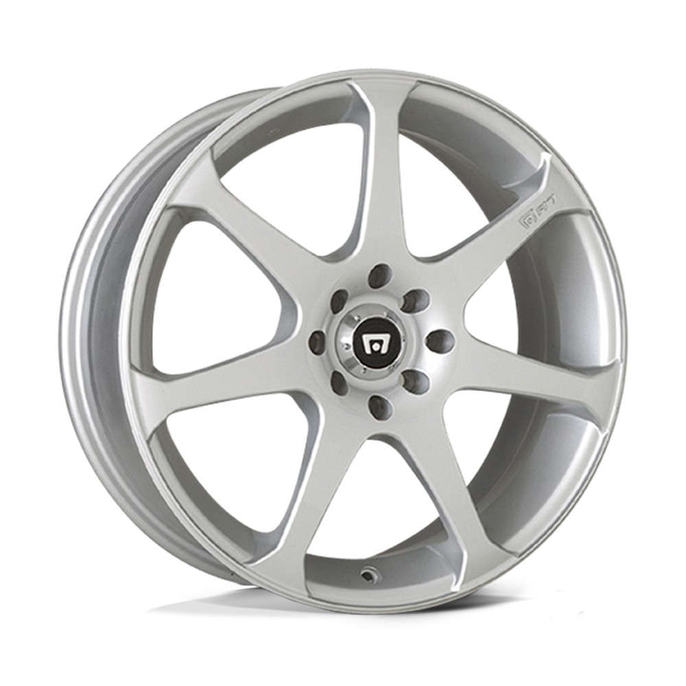 14x6 Motegi MR207 MR7 Bright Silver W/ Clearcoat Wheel 5x100/5x4.5 (35mm)
