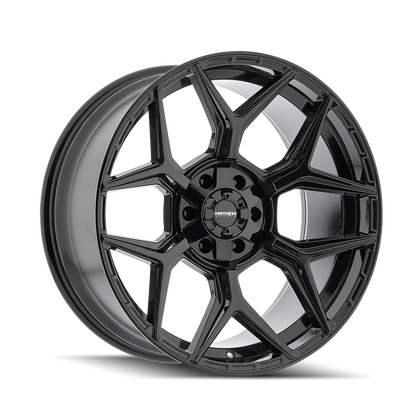 20x10 Mayhem 8119 Vanquish Gloss Black Wheel 6x135/6x5.5 (-19mm)