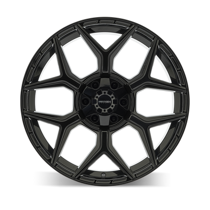 20x10 Mayhem 8119 Vanquish Gloss Black Wheel 6x135/6x5.5 (-19mm)