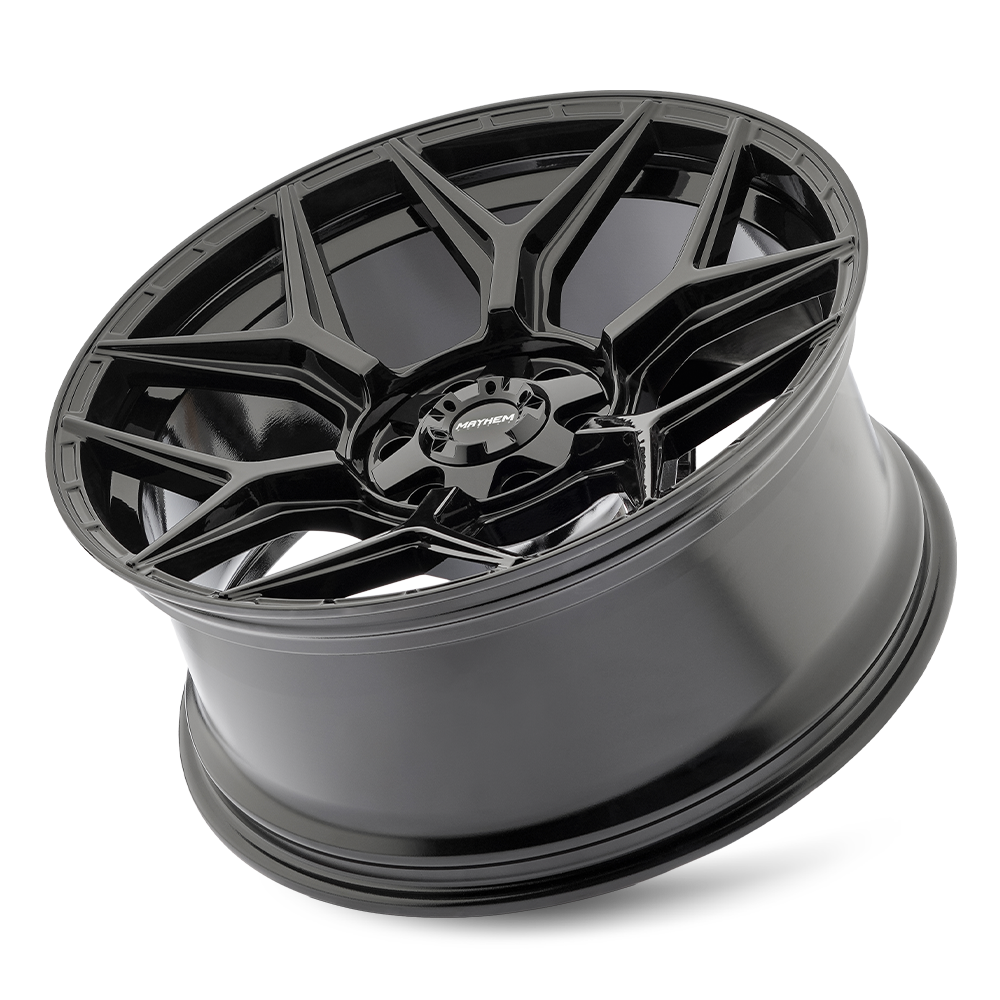 20x10 Mayhem 8119 Vanquish Gloss Black Wheel 6x135/6x5.5 (-19mm)
