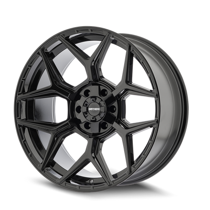 20x10 Mayhem 8119 Vanquish Gloss Black Wheel 6x135/6x5.5 (-19mm)