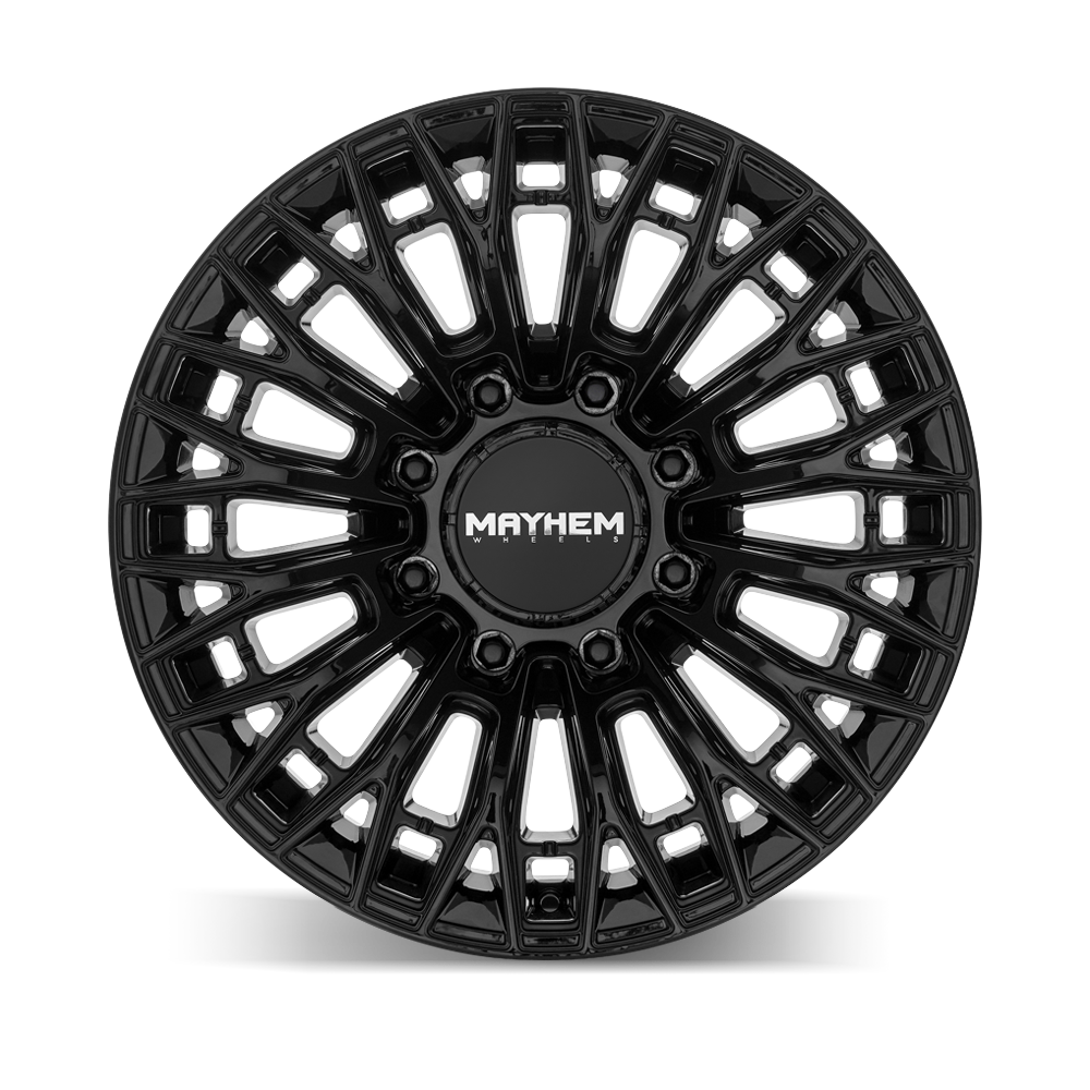 20x9 Mayhem 8121 Cyclone Gloss Black Wheel 8x170 (0mm)