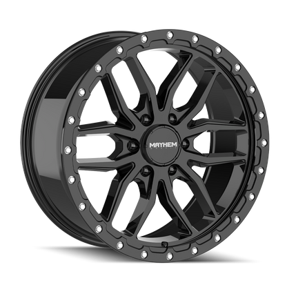 17x9 Mayhem 8310 Vector Gloss Black Wheel 6x135 (18mm)