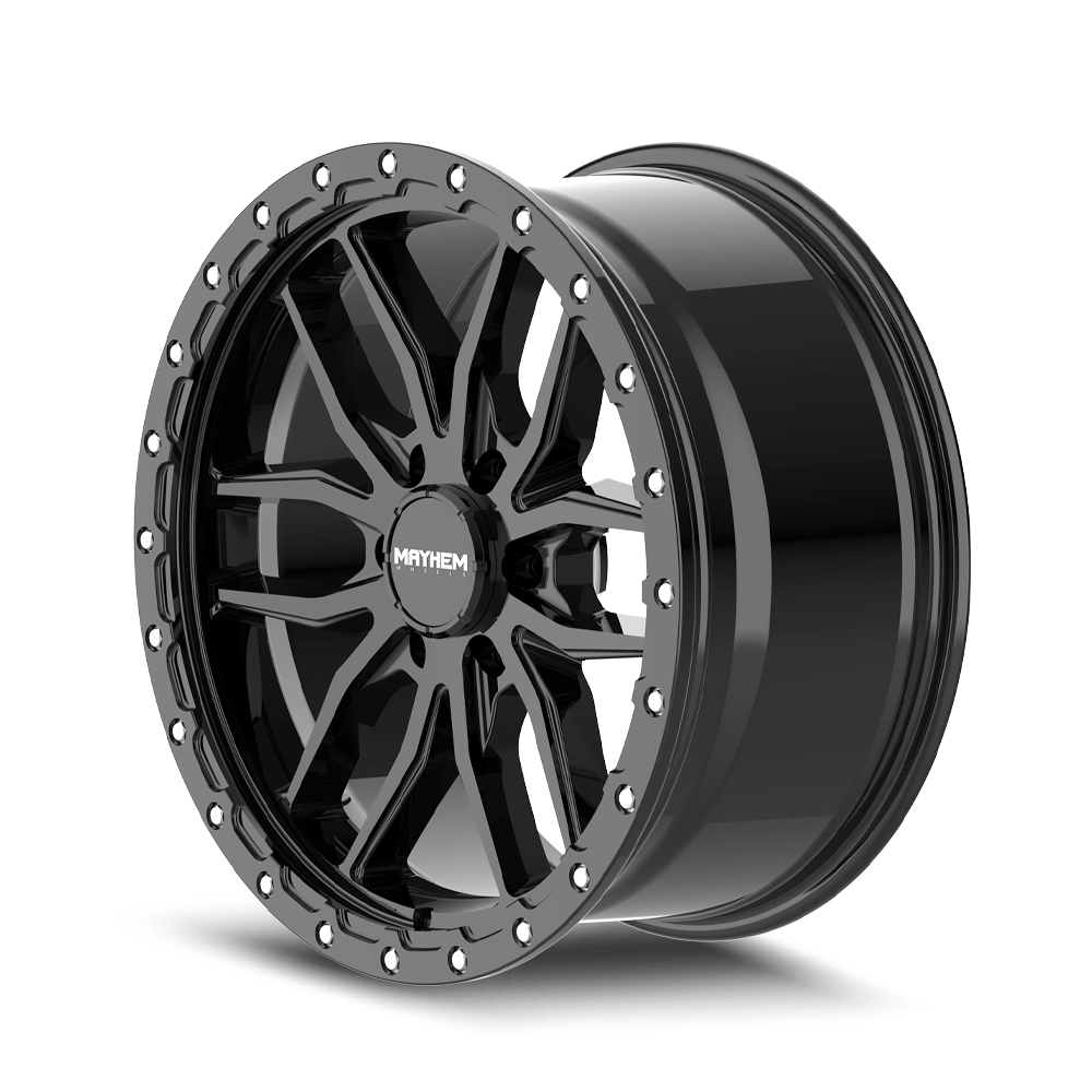 17x9 Mayhem 8310 Vector Gloss Black Wheel 6x135 (18mm)