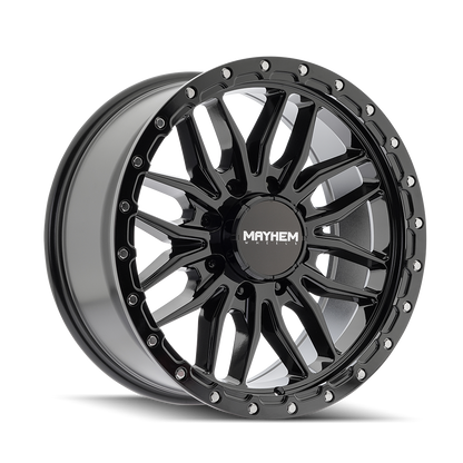 17x9 Mayhem 8310 Vector Gloss Black Wheel 8x170 (18mm)