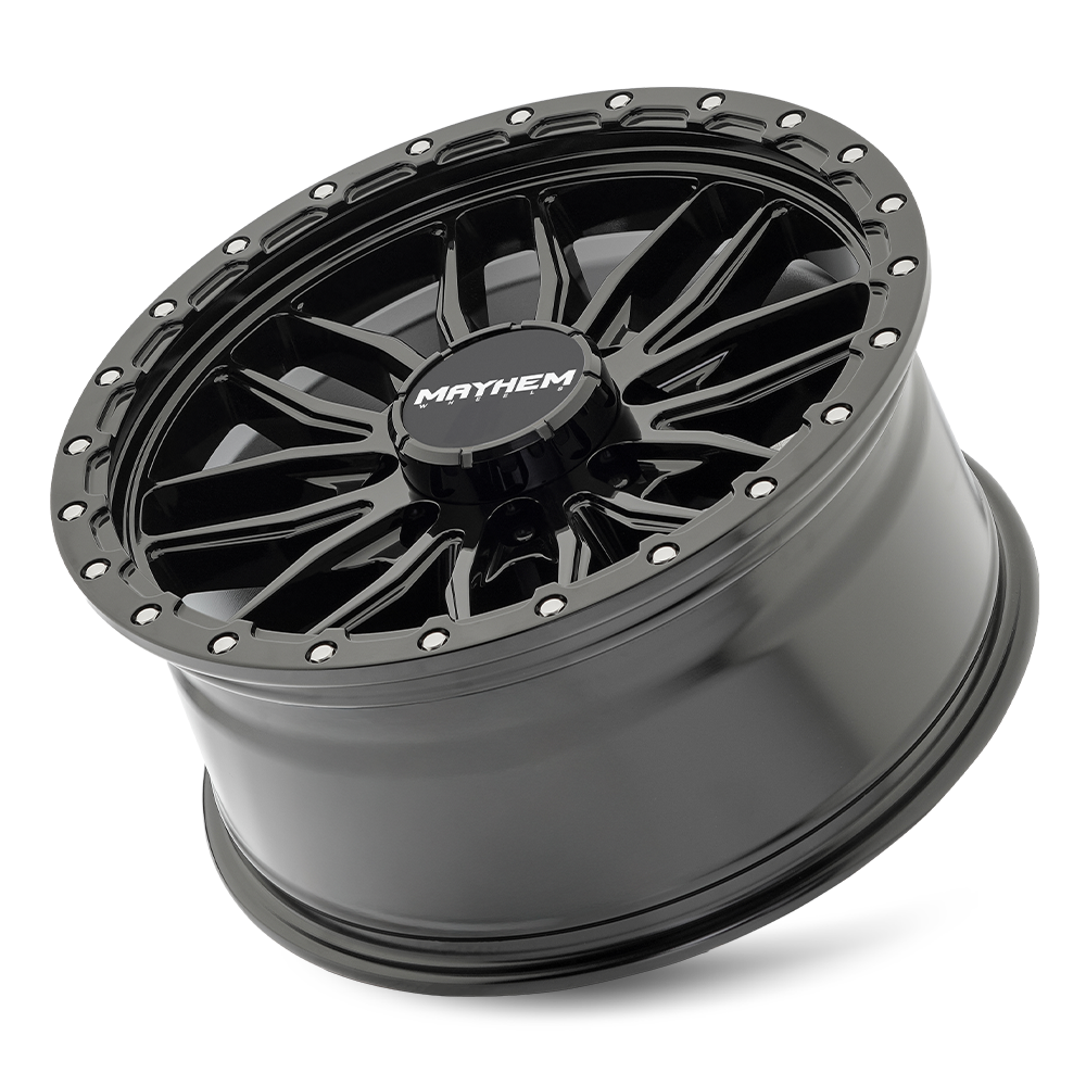 17x9 Mayhem 8310 Vector Gloss Black Wheel 8x180 (18mm)