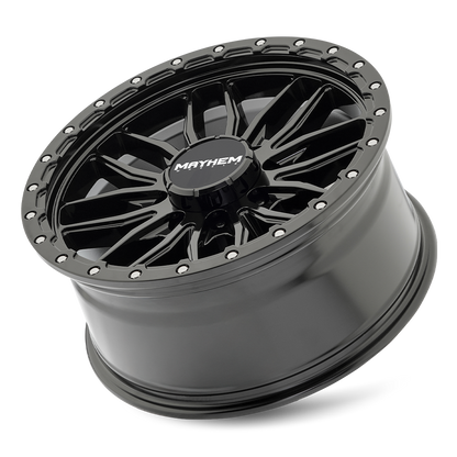 17x9 Mayhem 8310 Vector Gloss Black Wheel 8x180 (18mm)