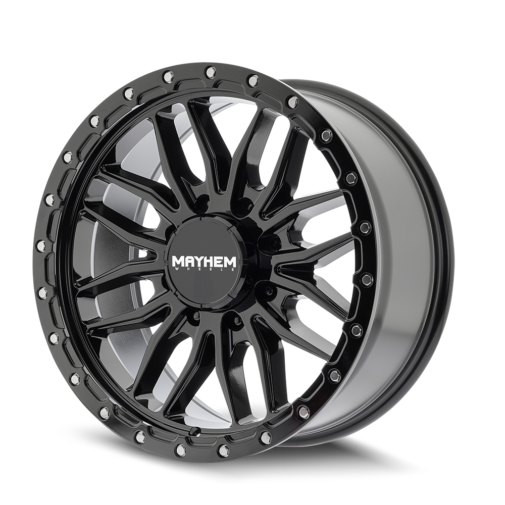 17x9 Mayhem 8310 Vector Gloss Black Wheel 8x170 (18mm)