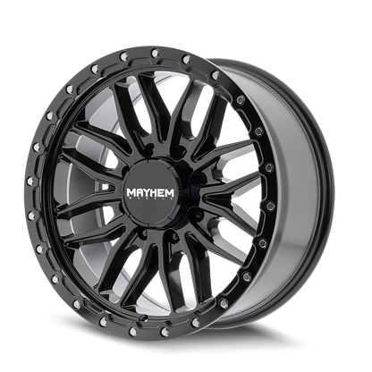 17x9 Mayhem 8310 Vector Gloss Black Wheel 8x170 (18mm)