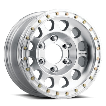 17x9 Method MR103 HD Machined - Raw BEADLOCK Wheel 6x6.5 (-12mm)
