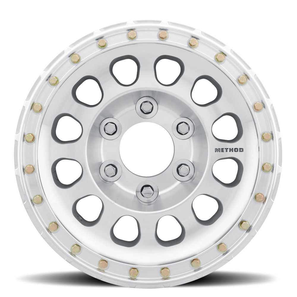 17x9 Method MR103 HD Machined - Raw BEADLOCK Wheel 6x6.5 (-12mm)