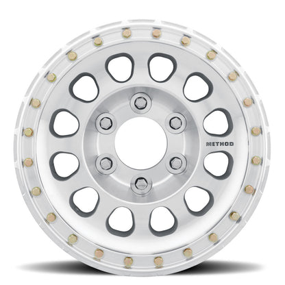 17x9 Method MR103 HD Machined - Raw BEADLOCK Wheel 6x6.5 (-12mm)