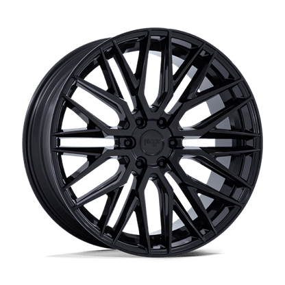 22x9.5 Niche M224 Gamma Gloss Black Wheel 6x5.5 (25mm)