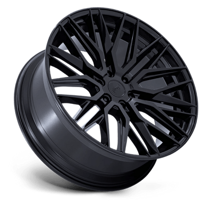 22x9.5 Niche M224 Gamma Gloss Black Wheel 6x5.5 (25mm)