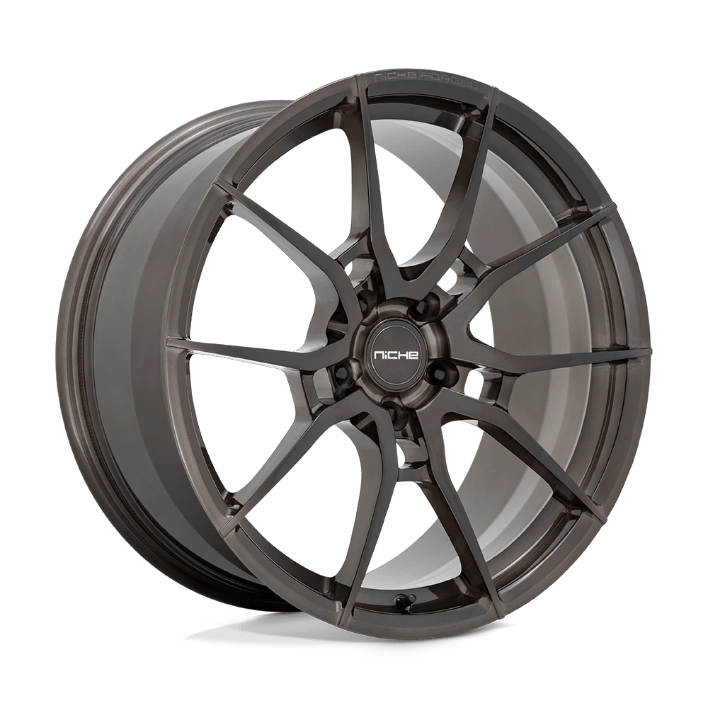 20x11 Niche T111 Kanan Brushed Candy Smoke Forged Wheel 5x115 (26mm)