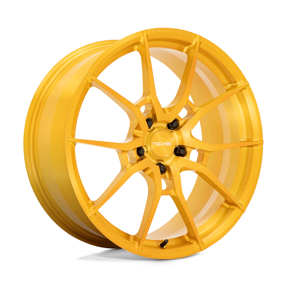 20x8.5 Niche T112 Kanan Brushed Candy Gold Wheel 5x4.5 (35mm)