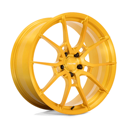 20x8.5 Niche T112 Kanan Brushed Candy Gold Wheel 5x4.5 (35mm)