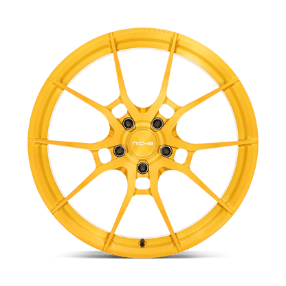 20x9 Niche T112 Kanan Brushed Candy Gold Forged Wheel 5x112 (25mm)