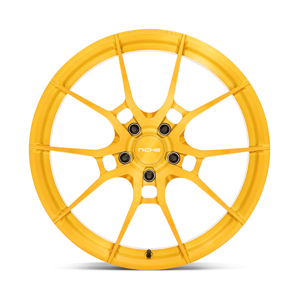 21x9 Niche T112 Kanan Brushed Candy Gold Forged Wheel 5x130 (45mm)