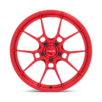 21x12 Niche T113 Kanan Brushed Candy Red Forged Wheel 5x130 (65mm)