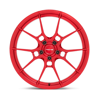 21x9 Niche T113 Kanan Brushed Candy Red Forged Wheel 5x130 (45mm)