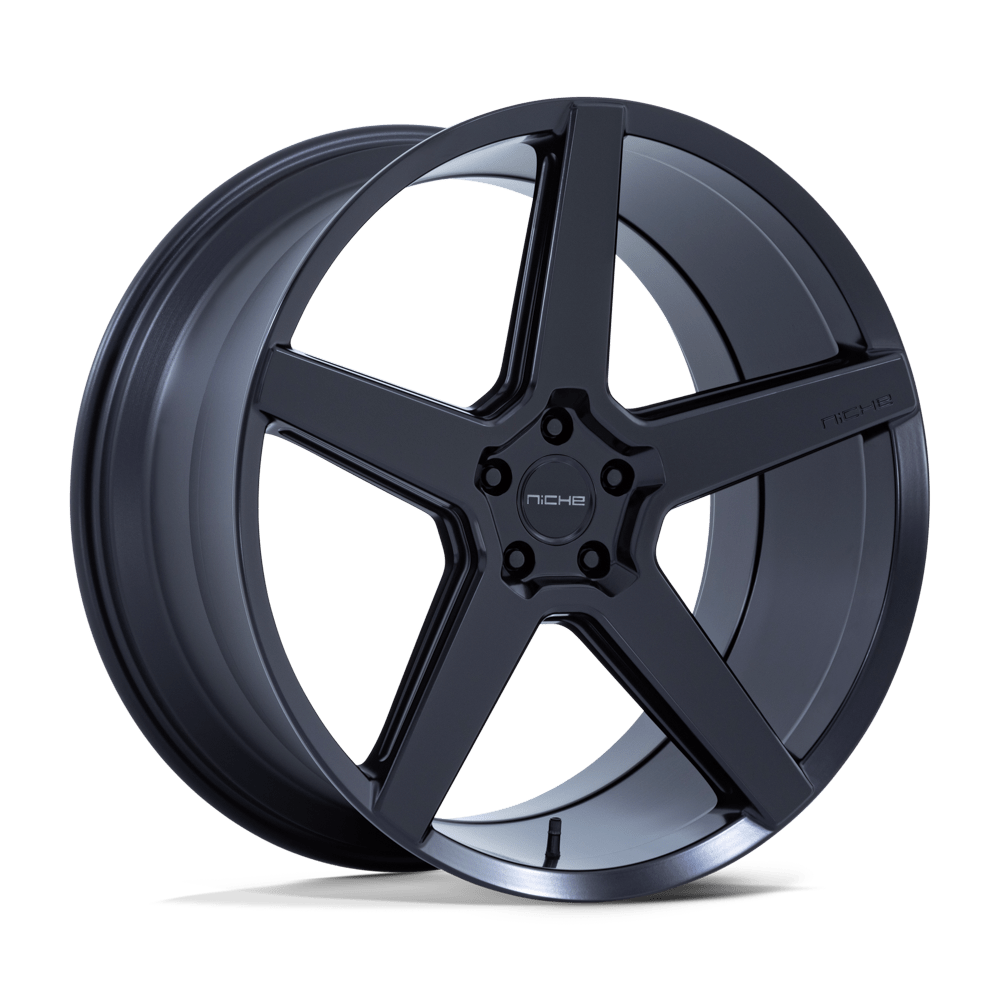 22x10.5 Niche NC283 Modena Matte Black Wheel 5x120 (38mm)