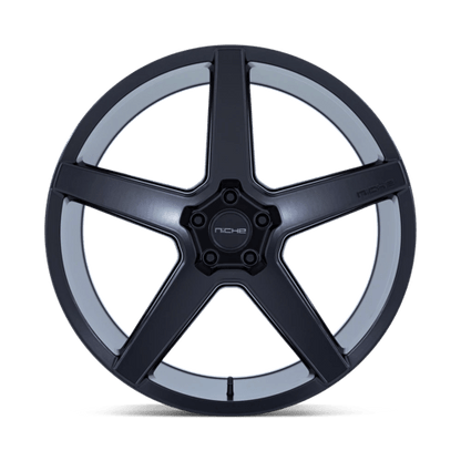 22x10.5 Niche NC283 Modena Matte Black Wheel 5x120 (38mm)
