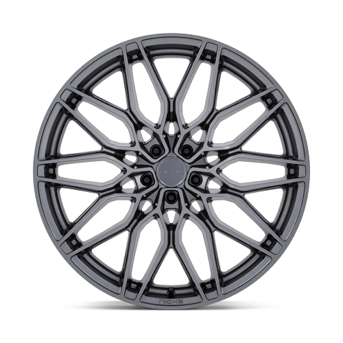 22x10.5 Niche NC277 Calabria 5 Matte Gunmetal Wheel 5x115 (18mm)