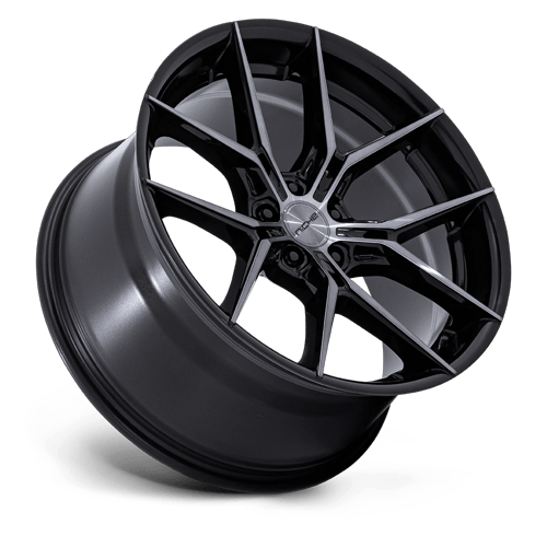 22x9 Niche NC279 Prodigy 5 Gloss Black Dark Tinted Clear Wheel 5x4.5 (38mm)