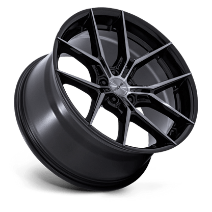 20x11 Niche NC279 Prodigy 5 Gloss Black Dark Tinted Clear Wheel 5x4.5 (50mm)