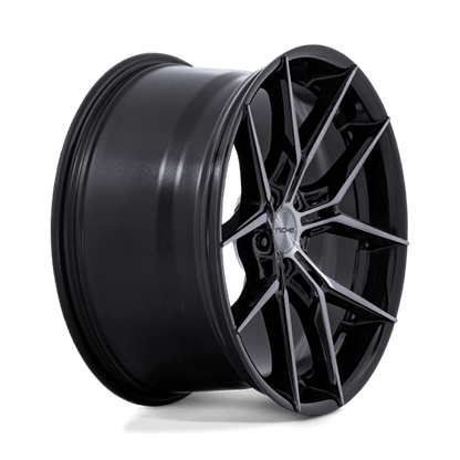 20x11 Niche NC279 Prodigy 5 Glossy Black Dark Tinted Clear Wheel 5x120 (50mm)