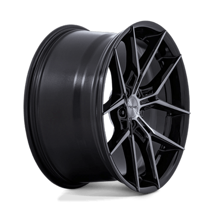 19x9.5 Niche NC279 Prodigy 5 Gloss Black Dark Tinted Clear Wheel 5x112 (40mm)