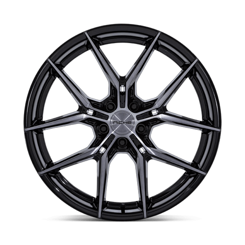 24x10 Niche NC279 Prodigy 5 Gloss Black Dark Tinted Clear Wheel 5x5 (30mm)
