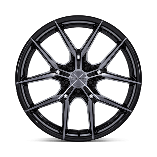 20x9.5 Niche NC279 Prodigy 5 Gloss Black Dark Tinted Clear Wheel 5x4.5 (35mm)