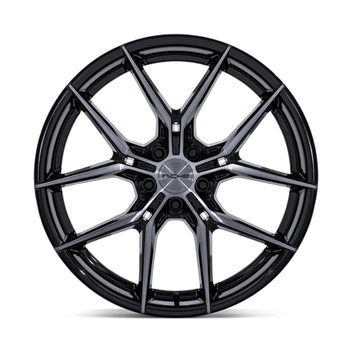 18x8.5 Niche NC279 Prodigy 5 Gloss Black Dark Tinted Clear Wheel 5x4.5 (35mm)