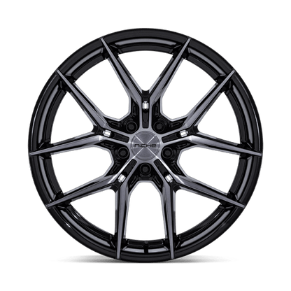 19x9.5 Niche NC279 Prodigy 5 Gloss Black Dark Tinted Clear Wheel 5x112 (40mm)