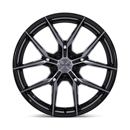 20x9 Niche NC279 Prodigy 5 Gloss Black Dark Tinted Clear Wheel 5x4.5 (35mm)
