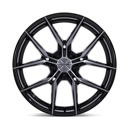 20x11 Niche NC279 Prodigy 5 Glossy Black Dark Tinted Clear Wheel 5x120 (50mm)
