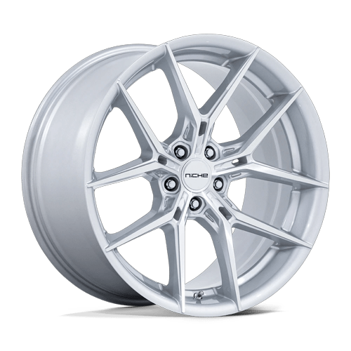 20x9.5 Niche NC279 Prodigy 5 Silver With Machined Face Wheel 5x4.5 (35mm)
