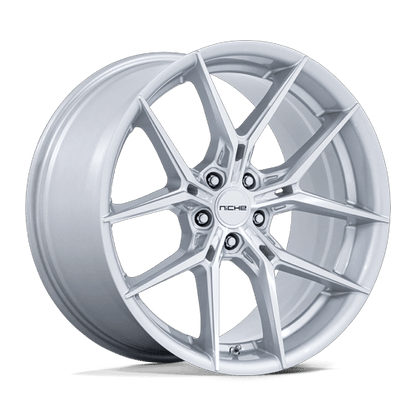 19x8.5 Niche NC279 Prodigy 5 Silver With Machined Face Wheel 5x100 (35mm)