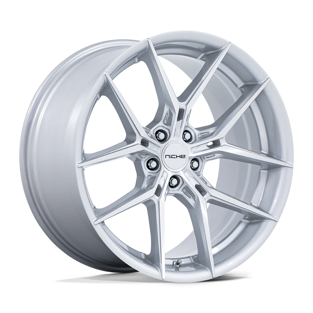 20x9 Niche NC279 Prodigy 5 Silver With Machined Face Wheel 5x112 (20mm)