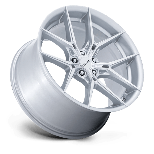20x11 Niche NC279 Prodigy 5 Silver W/ Machined Face Wheel 5x120 (50mm)