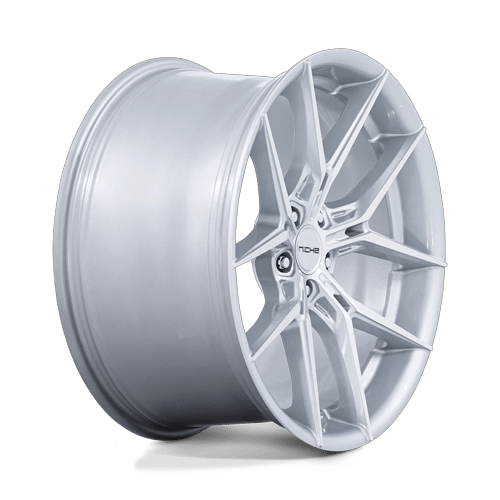18x8.5 Niche NC279 Prodigy 5 Silver With Machined Face Wheel 5x100 (35mm)