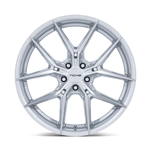 19x8.5 Niche NC279 Prodigy 5 Silver With Machined Face Wheel 5x112 (42mm)