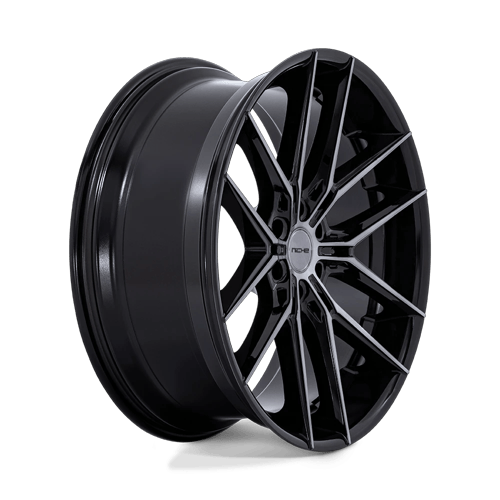 26x10 Niche NC280 Prodigy 6 Gloss Black Dark Tinted Clear Wheel 6x5.5 (20mm)