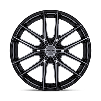 22x9.5 Niche NC280 Prodigy 6 Gloss Black Dark Tinted Clear Wheel 6x135 (25mm)