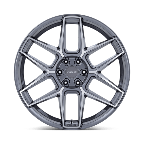 20x10.5 Niche NC281 Rise Anthracite W/ Machined Face Wheel 5x4.5 (38mm)
