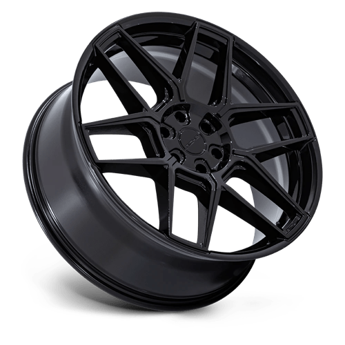 22x9.5 Niche NC281 Rise Gloss Black Wheel 5x4.5 (38mm)