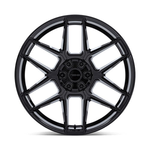 22x9.5 Niche NC281 Rise Gloss Black Wheel 5x115 (15mm)